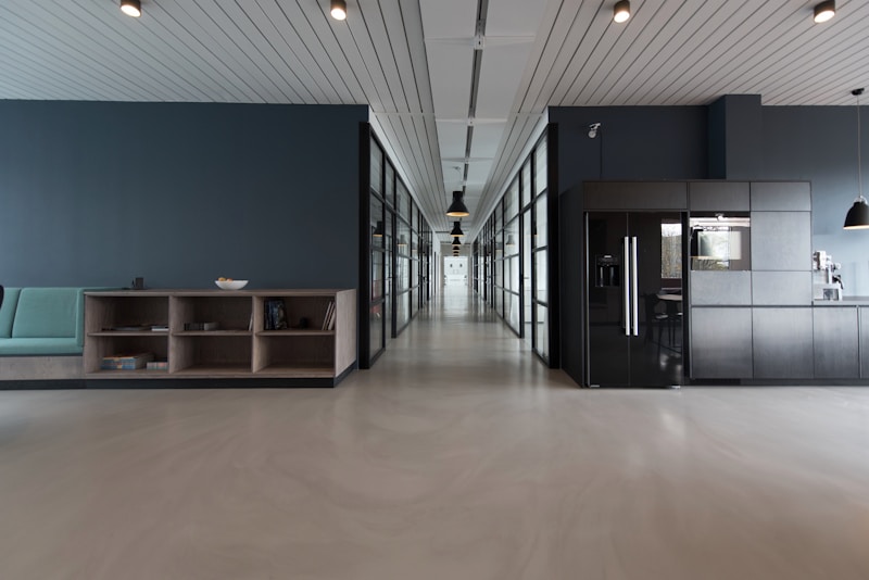 Cafe workspace